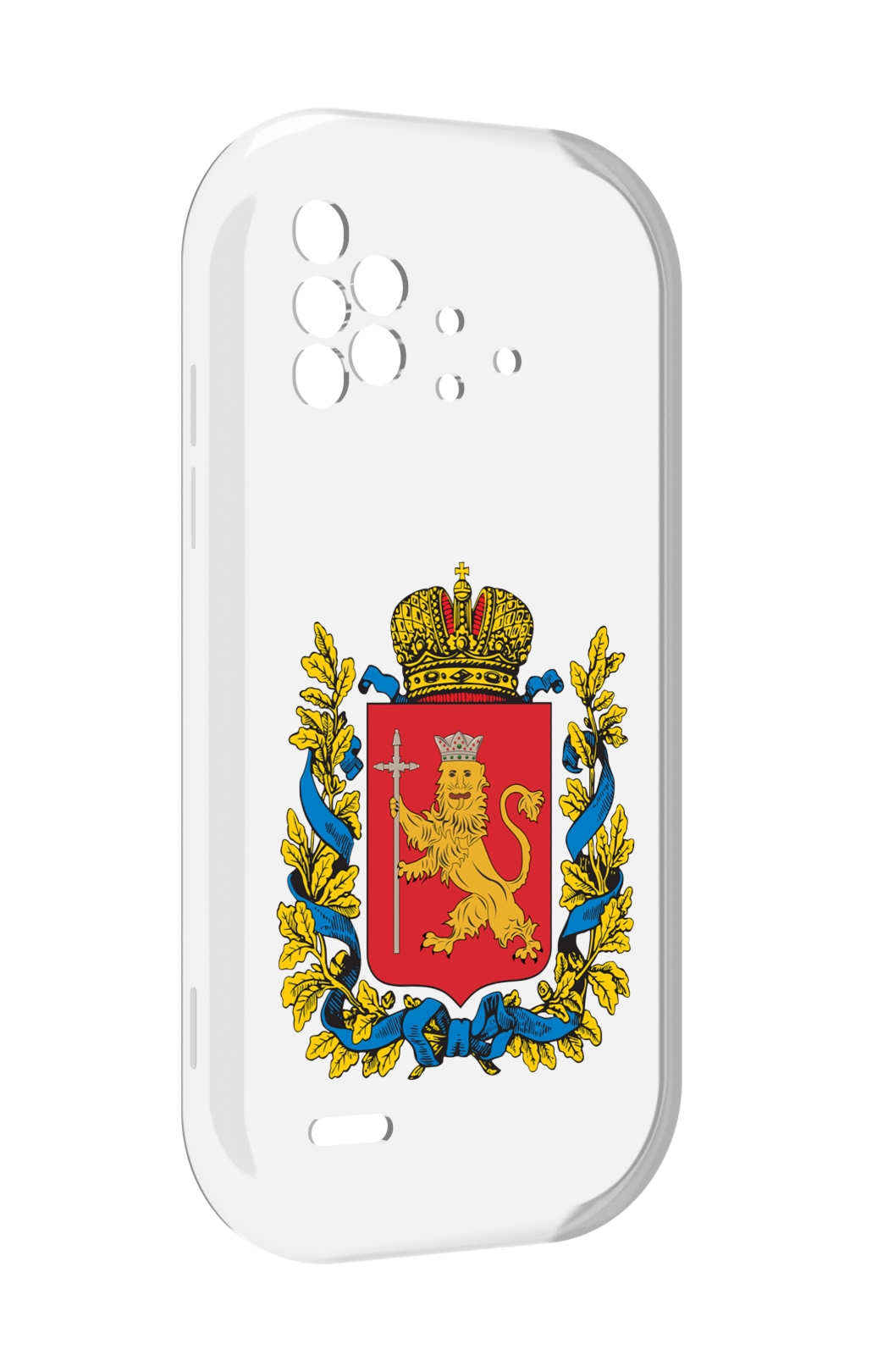 

Чехол MyPads герб-владимирская-область для UMIDIGI Bison X10 / X10 Pro, Прозрачный, Tocco