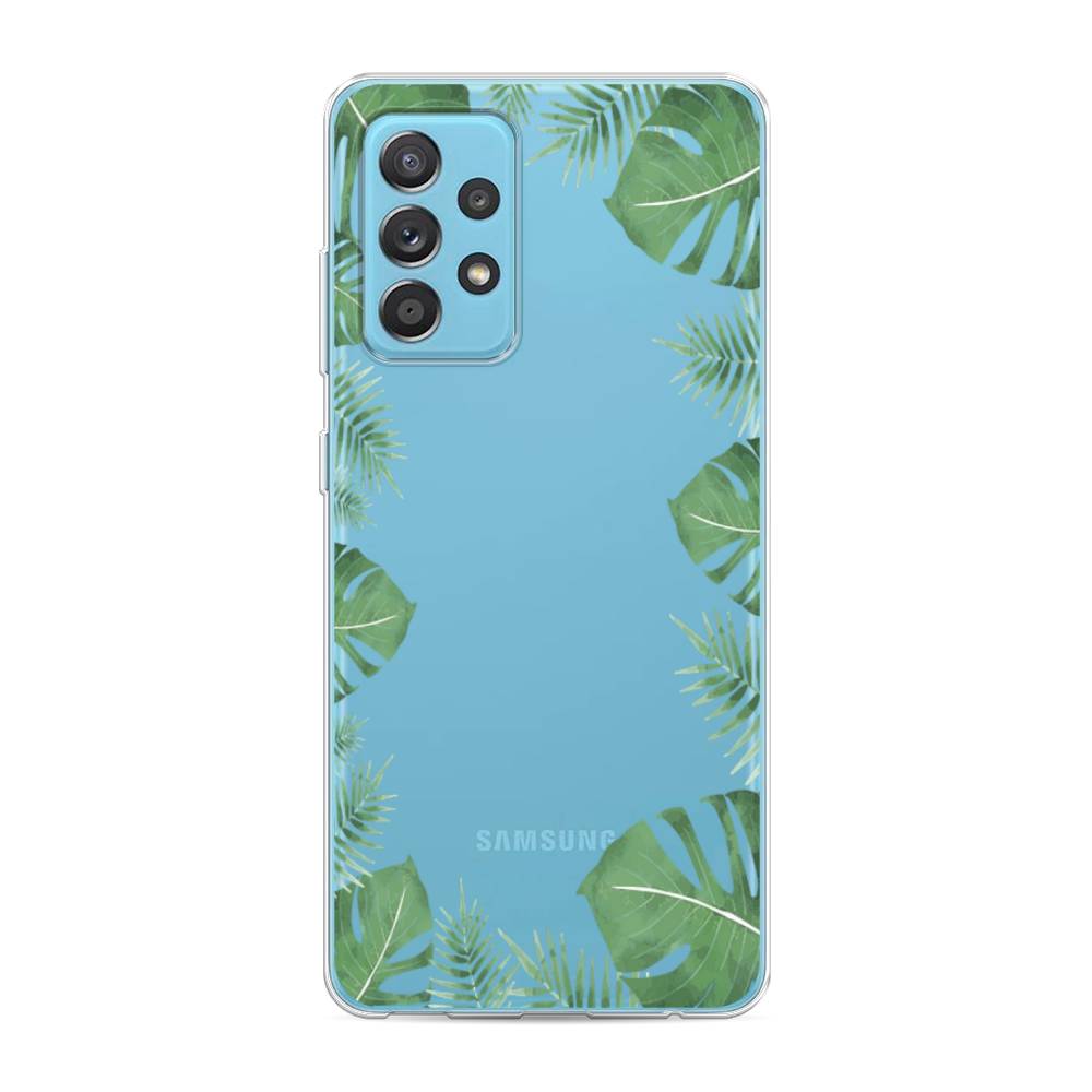 

Чехол Awog на Samsung Galaxy A52s / Самсунг A52s "Листья папоротника рамка", Разноцветный, 2106550-8