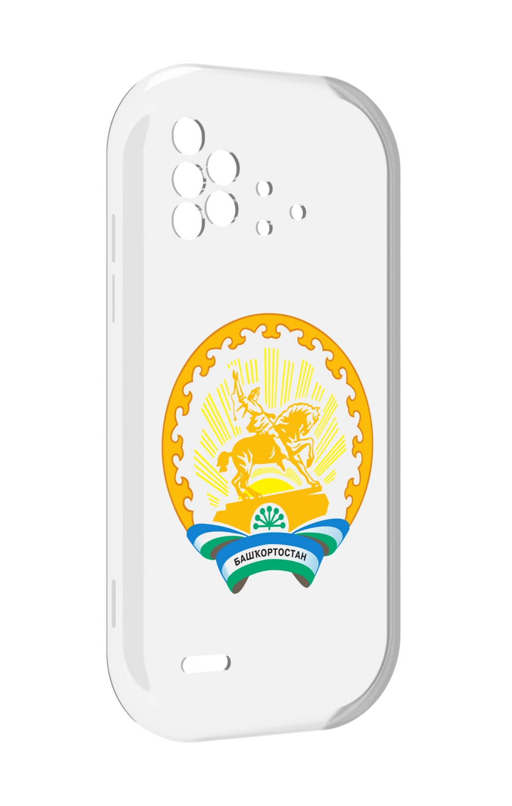 

Чехол MyPads герб-башкортостан-уфа для UMIDIGI Bison X10 / X10 Pro, Прозрачный, Tocco