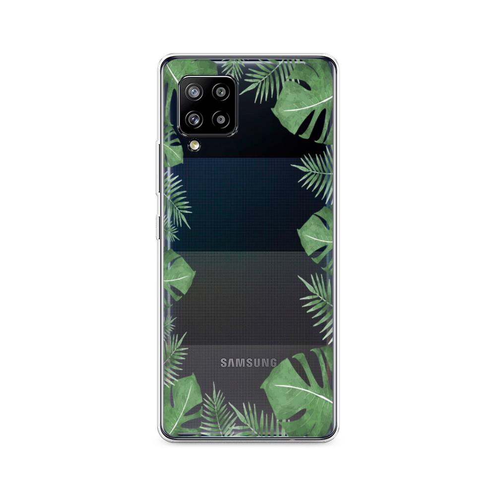 

Чехол Awog на Samsung Galaxy A42 / Самсунг A42 "Листья папоротника рамка", Разноцветный, 2101750-8