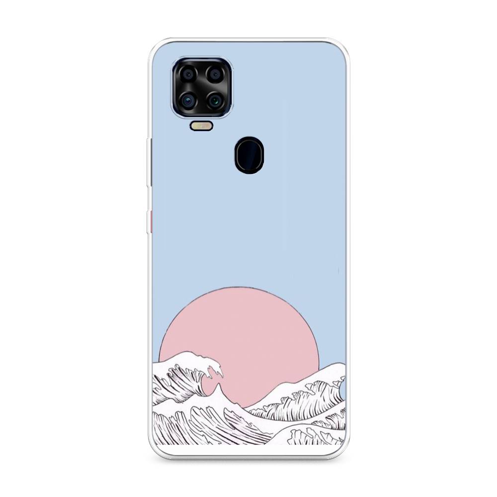 

Чехол Awog на ZTE Blade V2020 4G / ЗТЕ Блэйд V2020 4G "Японское солнце", 134350-10