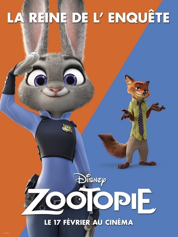 

Постер к мультфильму "Зверополис" (Zootopia) A3