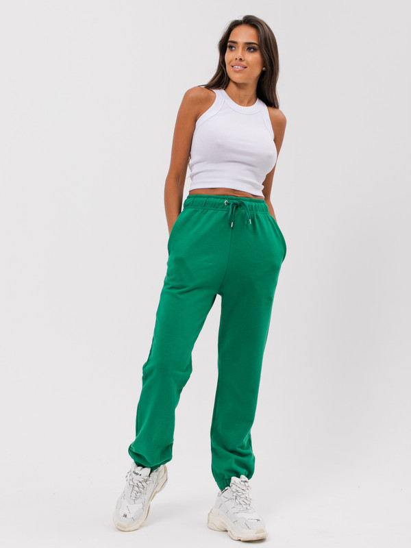 Спортивные брюки женские Little Secret uz200169 зеленые L