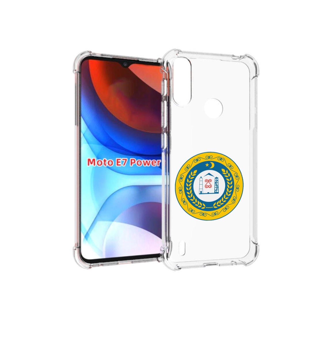 

Чехол MyPads герб-чечня для Motorola Moto E7 Power, Прозрачный, Tocco