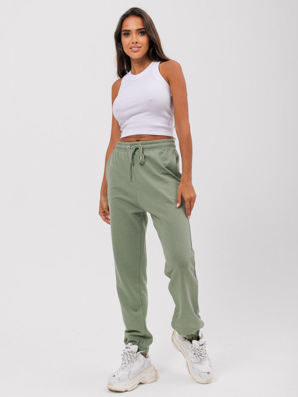 

Спортивные брюки женские Little Secret uz200169 зеленые L, Зеленый, uz200169