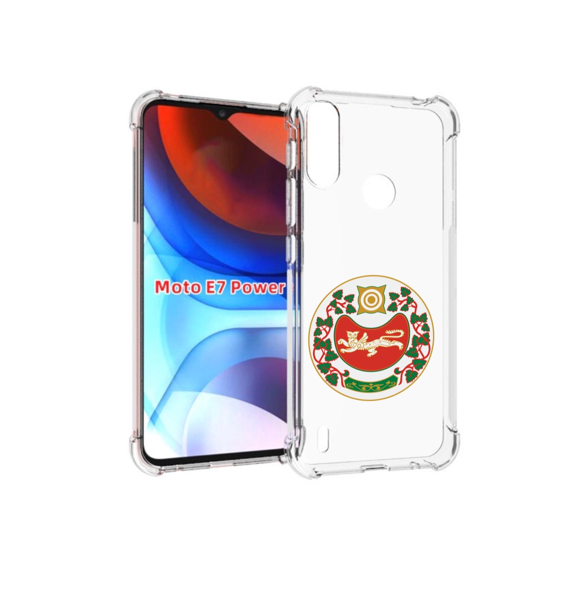 

Чехол MyPads герб-хакасия-абакан для Motorola Moto E7 Power, Прозрачный, Tocco