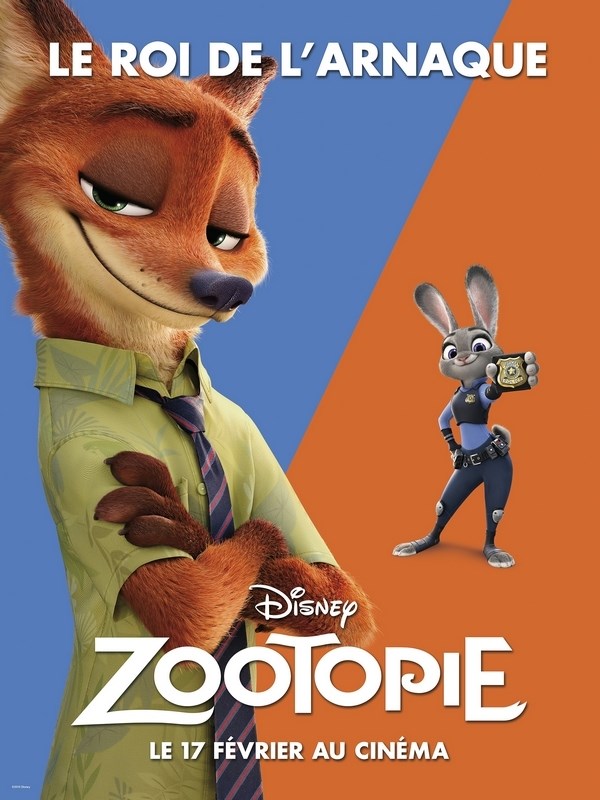 

Постер к мультфильму "Зверополис" (Zootopia) 50x70 см