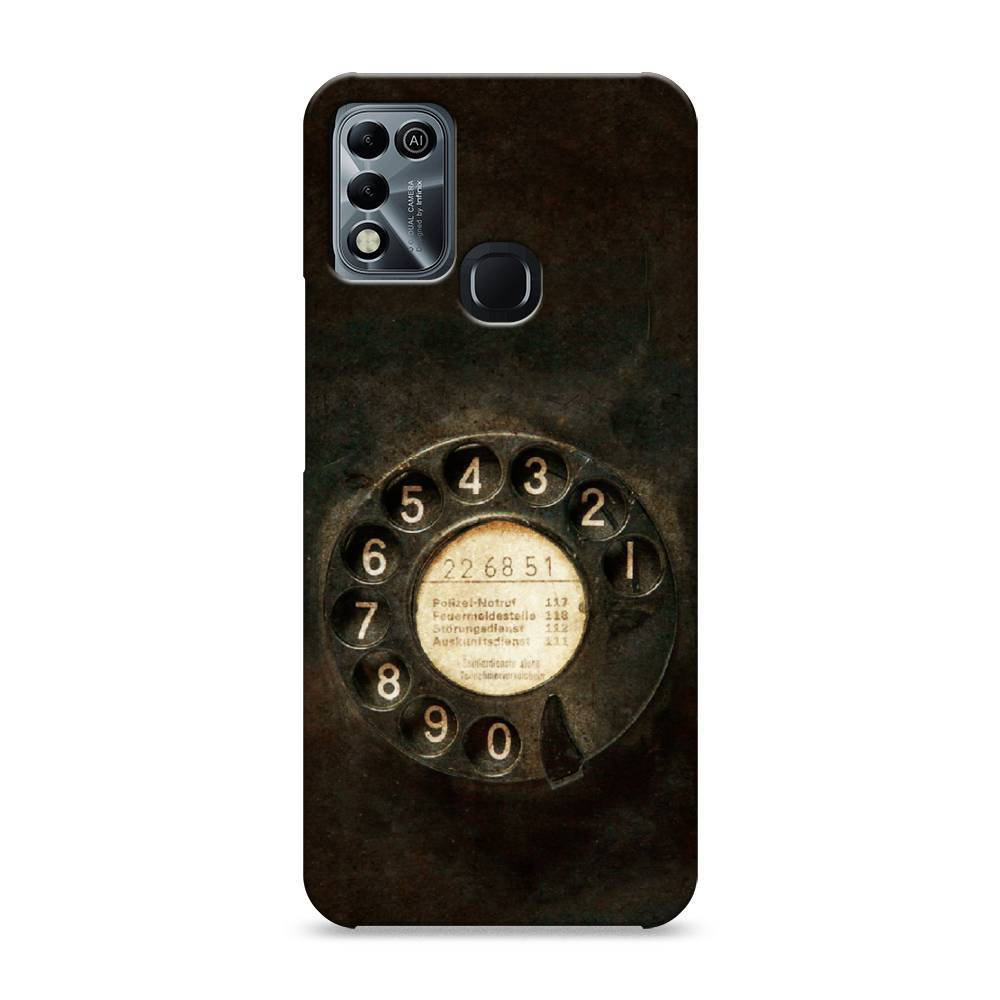 

Пластиковый чехол "Старинный телефон" на Infinix HOT 11 Play, 3100820-4