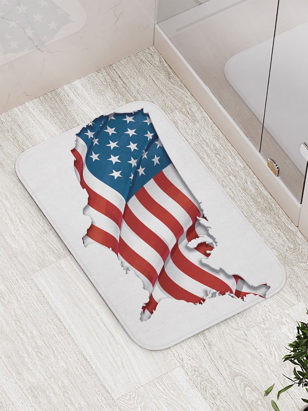

Коврик противоскользящий для ванной, сауны, бассейна, 77х52 см bath_84277 JoyArty