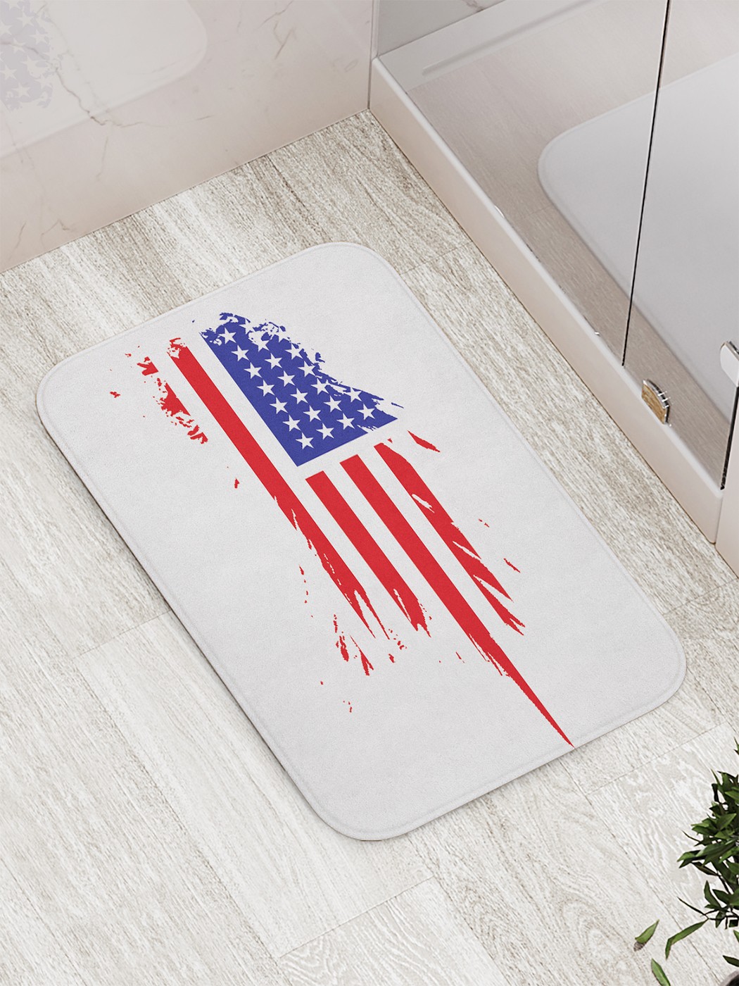 

Коврик противоскользящий для ванной, сауны, бассейна, 77х52 см bath_84270 JoyArty