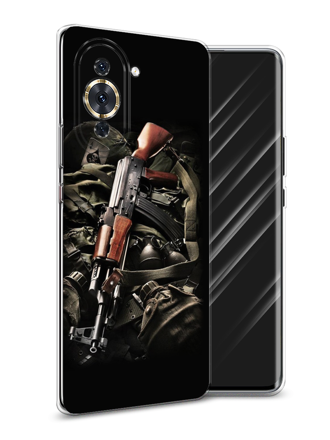 

Чехол Awog на Huawei Nova 10 Pro "Автомат", Разноцветный, 6109050-5