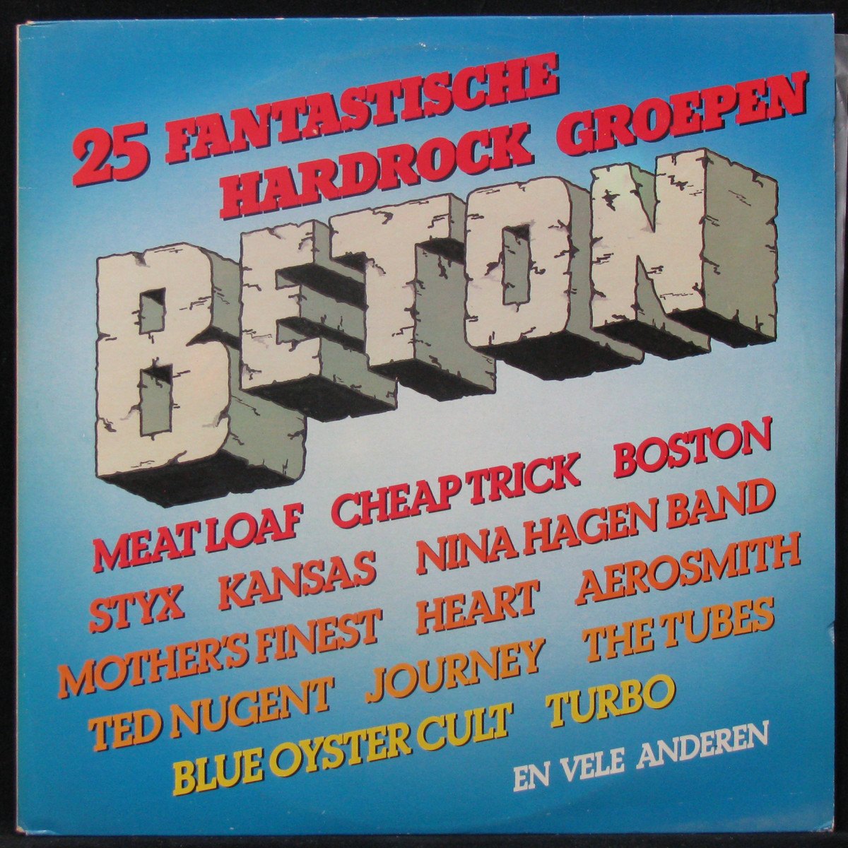 

LP V/A - Beton - 25 Fantastische Hardrock Groepen (2LP) CBS (295639)