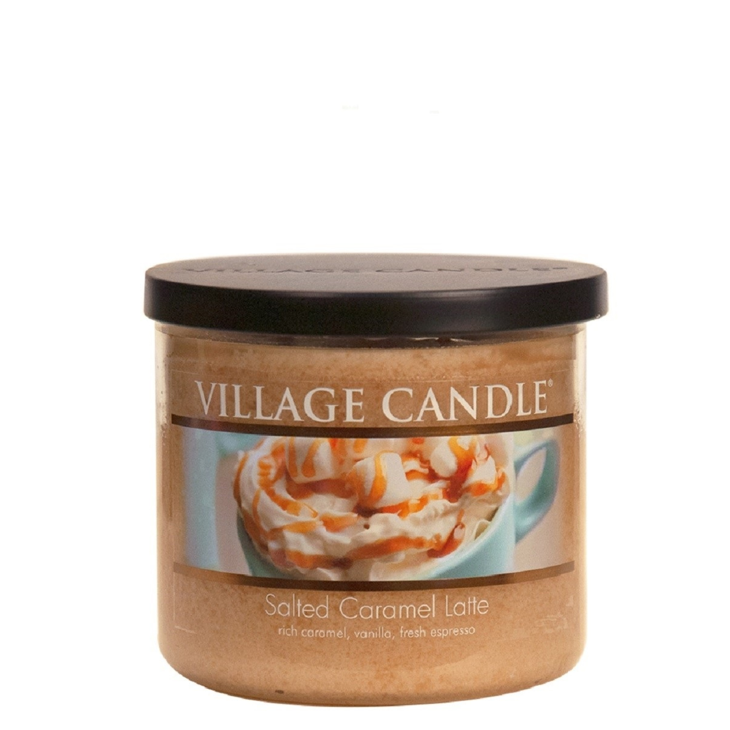 Ароматическая свеча Village Candle Карамельный латте чаша, средняя