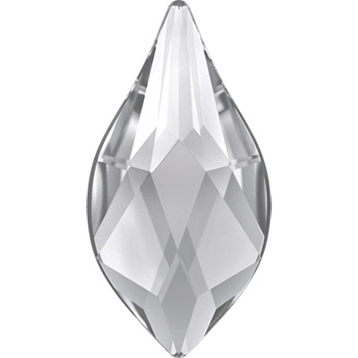 

Кристаллы Swarovski 10*8 мм 8 шт в пакете белый