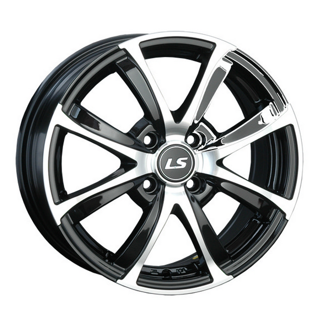 

Колесный диск LS 313 (BKF) 6xR15 ET45 4*100 D73.1, Черный;серебристый