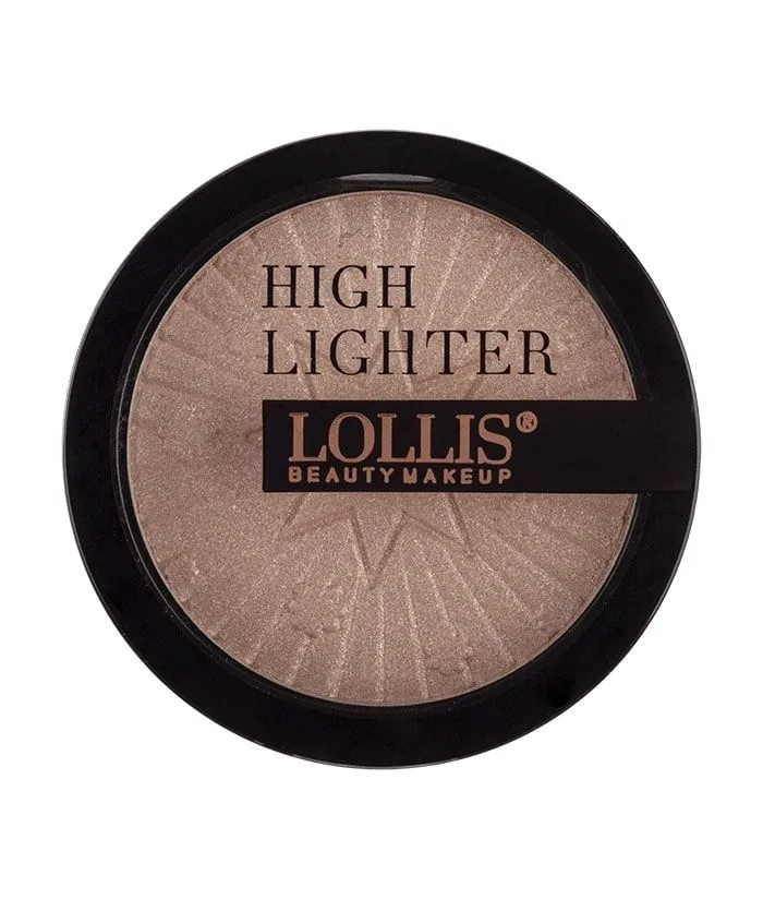 

Хайлайтер для лица LOLLIS Highlighter H-03 12г Меркер Косметика, Бежевый, LOLLIS