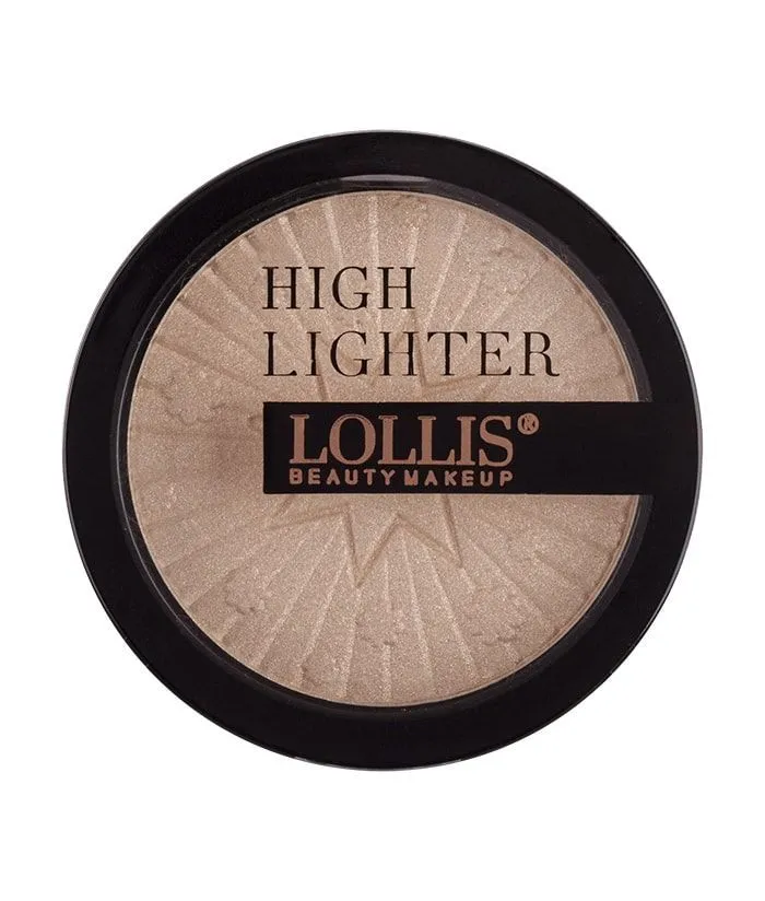 

Хайлайтер для лица LOLLIS Highlighter H-01 12г Меркер Косметика, Бежевый, LOLLIS