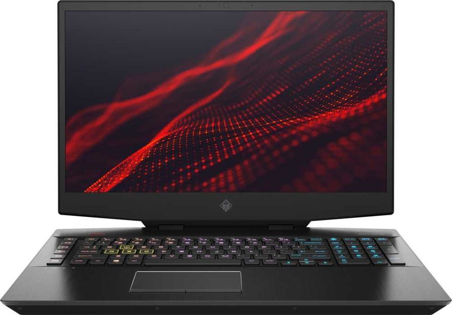 фото Игровой ноутбук hp omen 17-cb1029ur black (22v28ea)