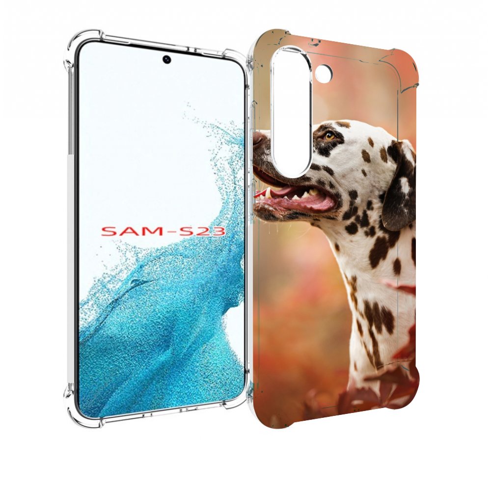 

Чехол MyPads далматин для Samsung Galaxy S23, Прозрачный, Tocco