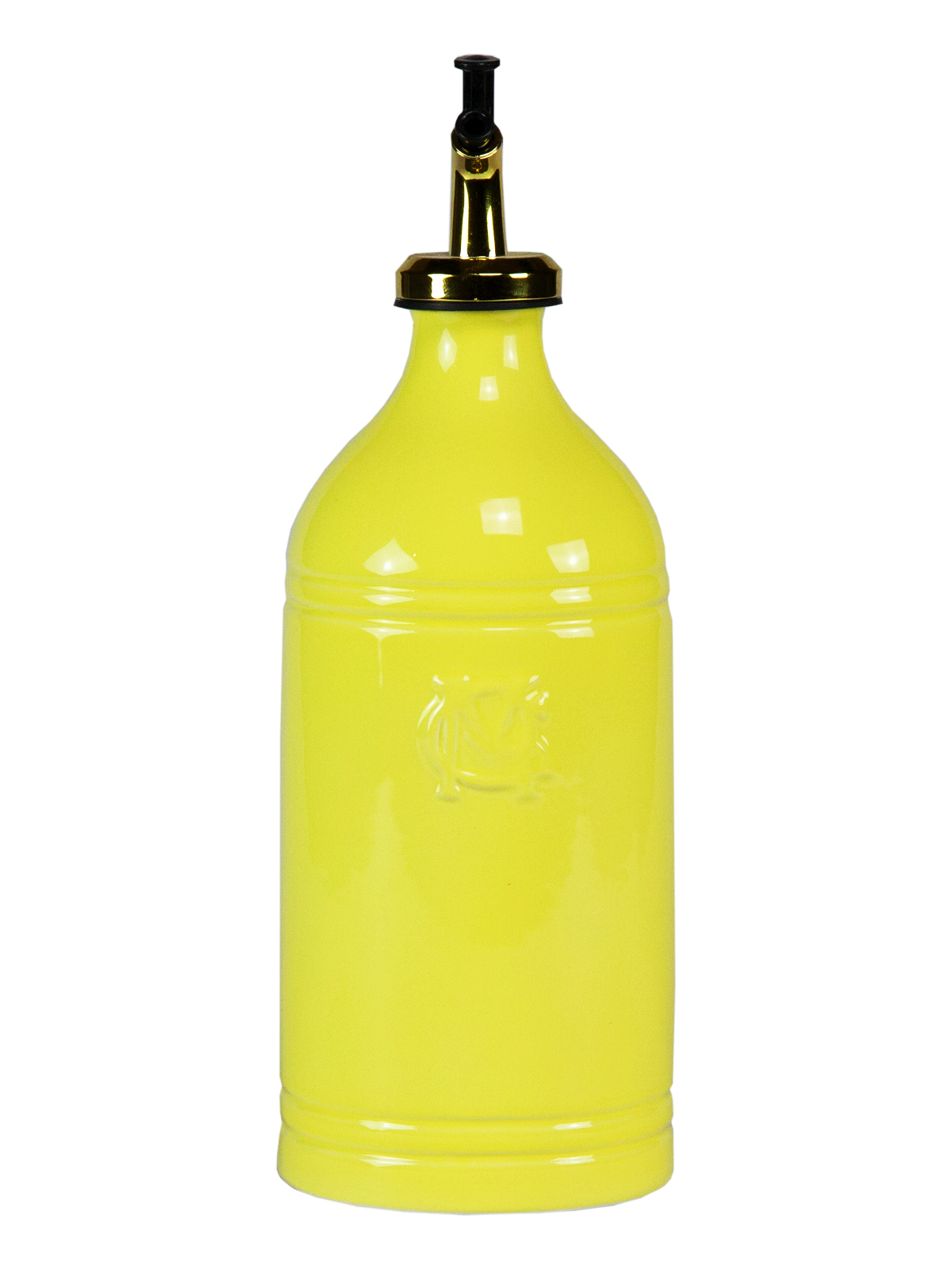 Бутылка для масла и соусов M. GIRI (ручная работа) желтая