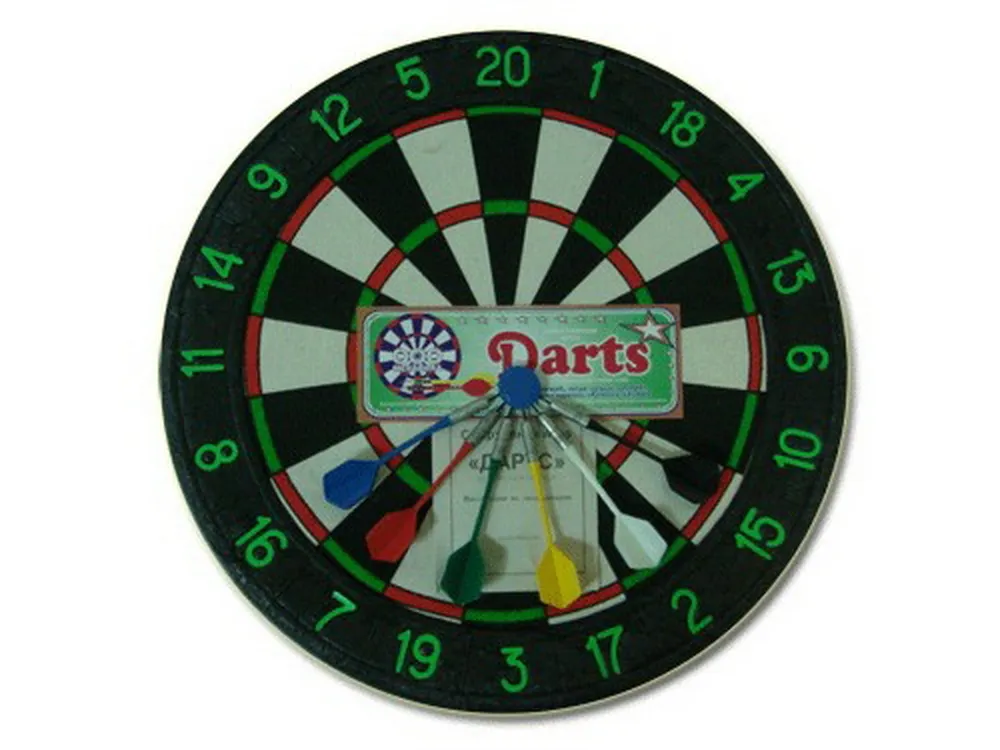 

Дартс/Комплект для игры в дартс/ комплект для дартса Россия 18 ', диаметр: 43 см (17 дюймо, Россия 18