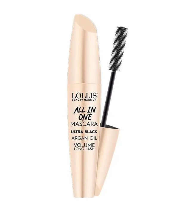 Тушь для ресниц LOLLIS All in One Mascara Ultra Black 10мл Меркер Косметика