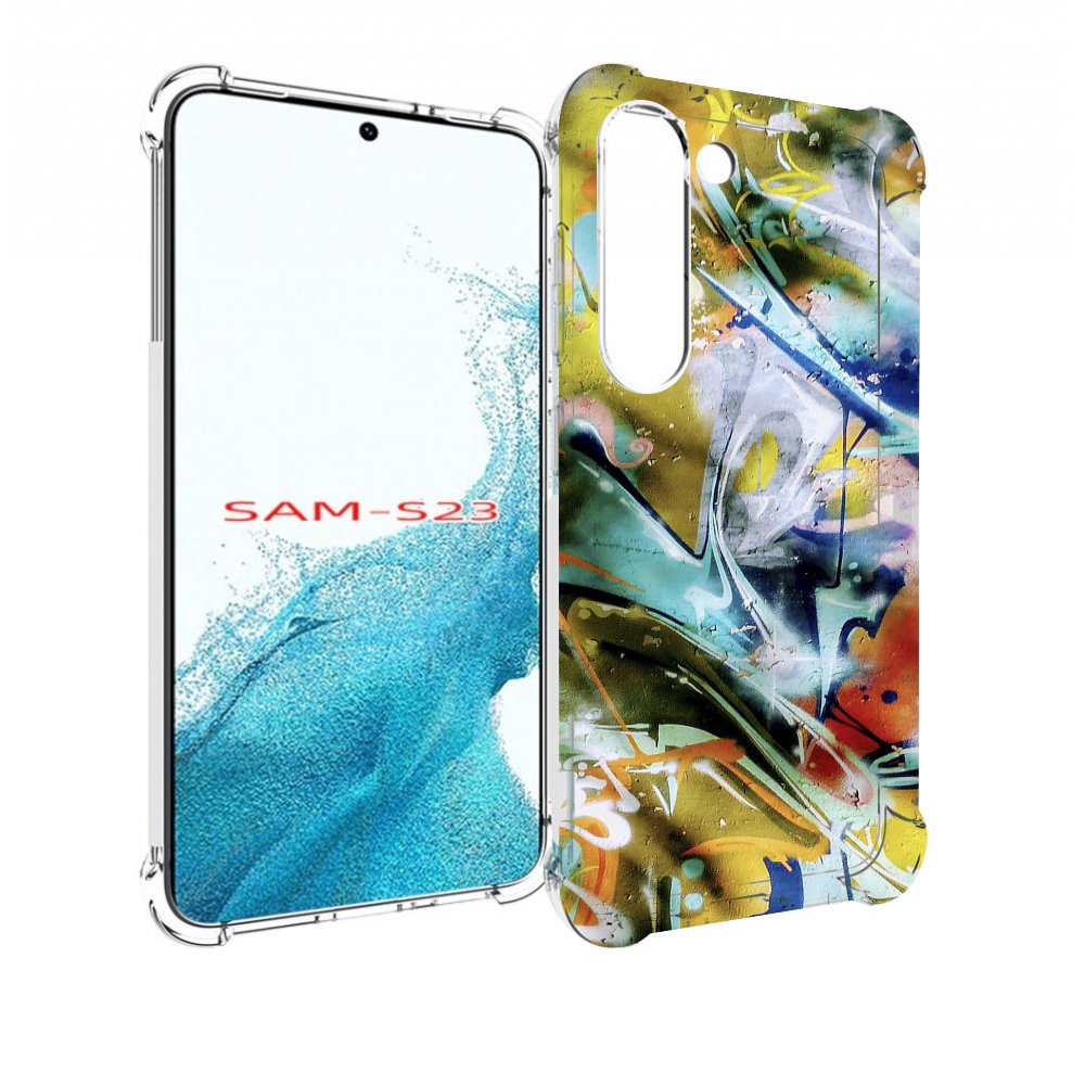 

Чехол MyPads граффити-хаос для Samsung Galaxy S23, Прозрачный, Tocco