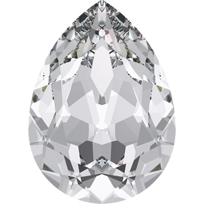 

Кристаллы Swarovski 18*13 мм 4 шт в пакете белый