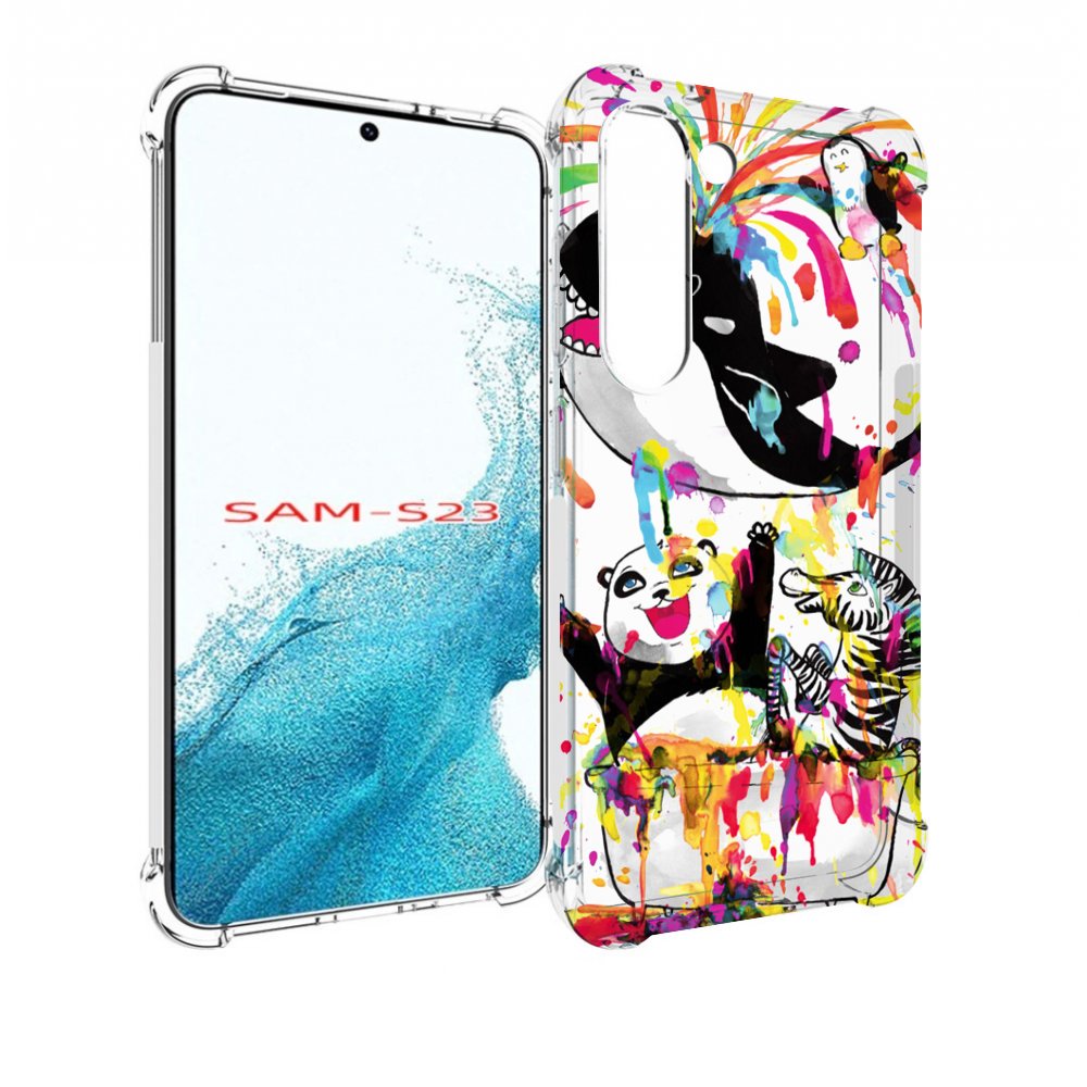 

Чехол MyPads Хиппи кит для Samsung Galaxy S23, Прозрачный, Tocco