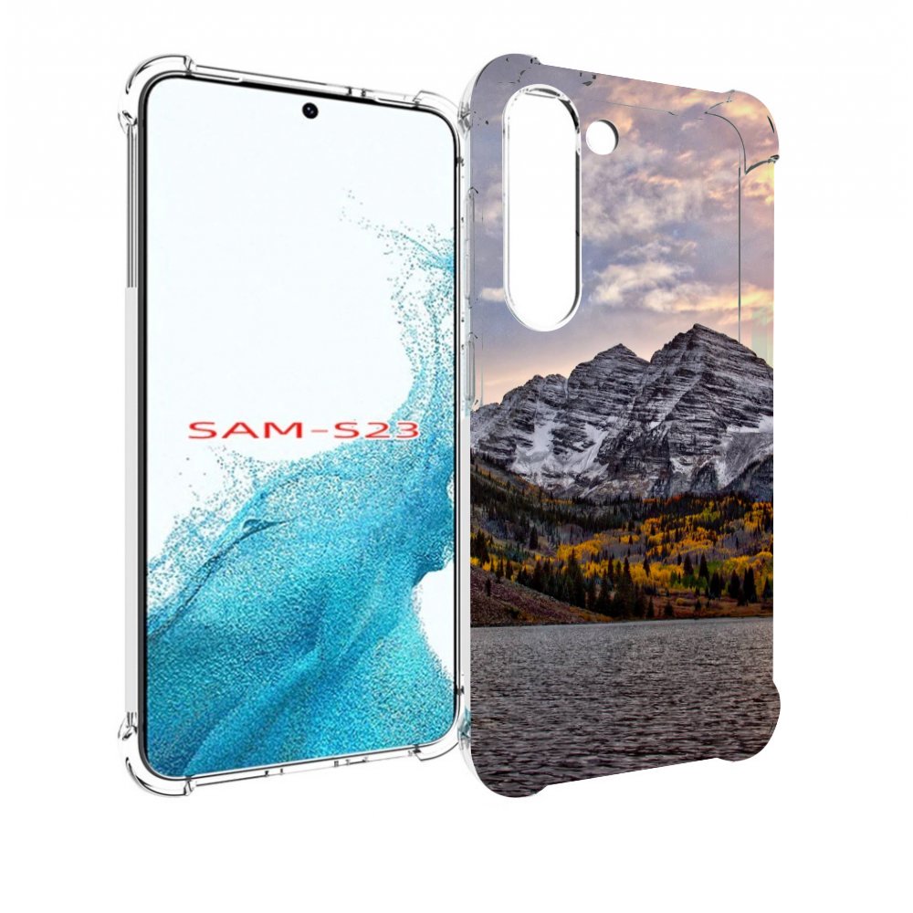 

Чехол MyPads горы-колорадо для Samsung Galaxy S23, Прозрачный, Tocco