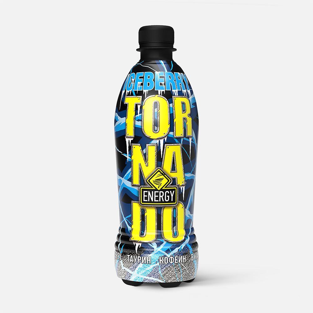 

Энергетик Tornado Energy, черника и яблоко, 0,473 л