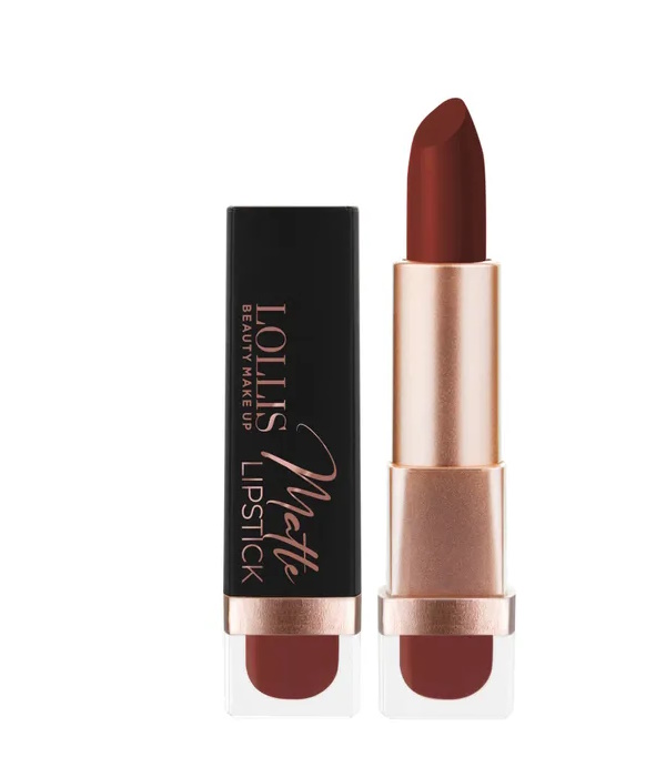 Помада для губ LOLLIS матовая Matte Lipstick тон 208 4,5г Меркер Косметика/48/ОПТ помада для губ lollis lipstick тон 108 4 5г меркер косметика 48 опт