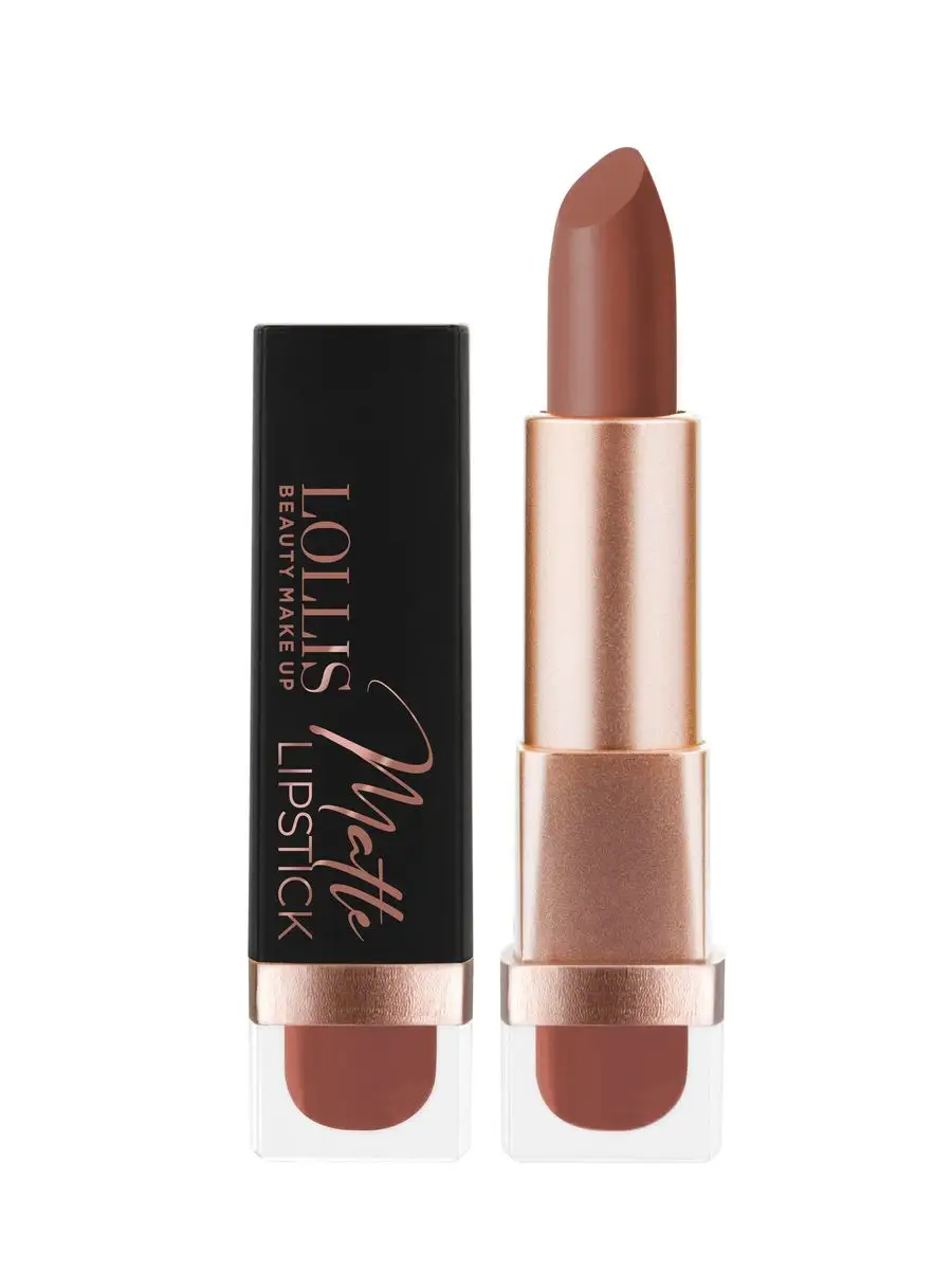 

Помада для губ LOLLIS матовая Matte Lipstick тон 205 4,5г Меркер Косметика/48/ОПТ, Коричневый, LOLLIS