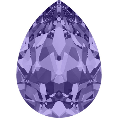 

Кристаллы Swarovski цветные 18*13 мм 4 шт в пакете светлый фиолетовый