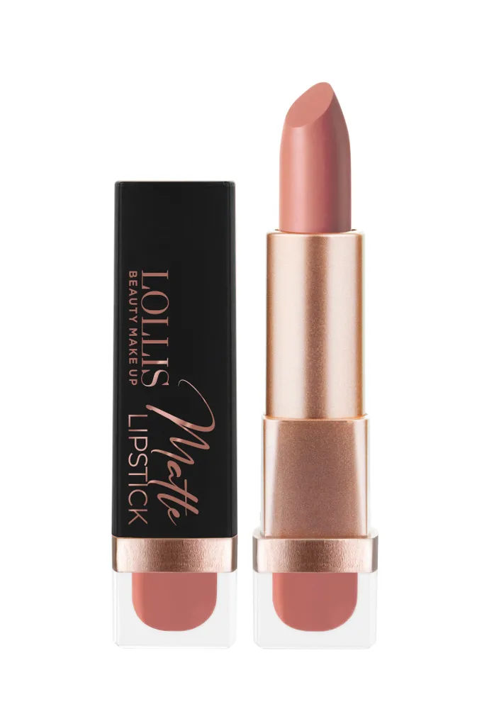 

Помада для губ LOLLIS матовая Matte Lipstick тон 202 4,5г Меркер Косметика/48/ОПТ, Коричневый, LOLLIS