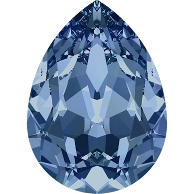 

Кристаллы Swarovski цветные 18*13 мм 4 шт в пакете темный синий
