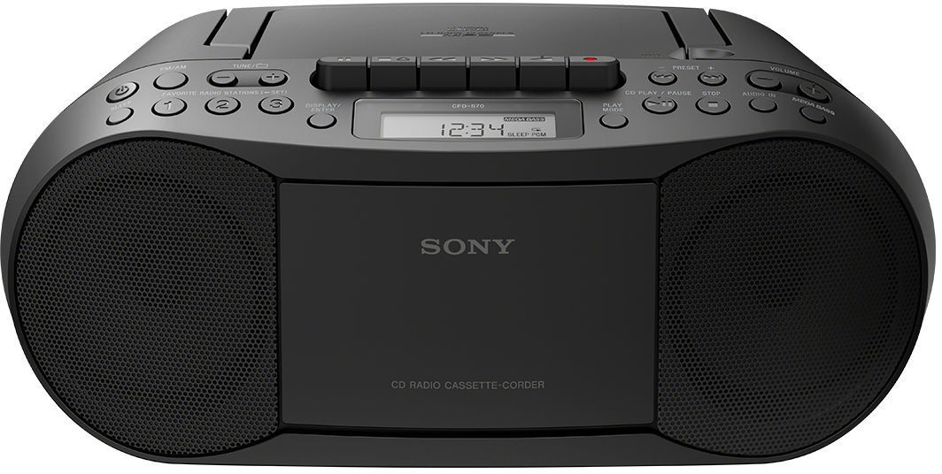 

Магнитола Sony CFD-S70 черный, CFDS70B.CED