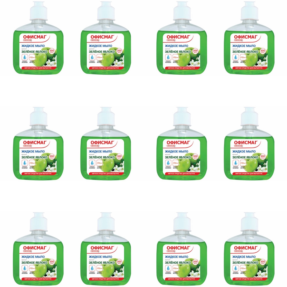 

Мыло Жидкое Офисмаг 300 мл 12 Шт