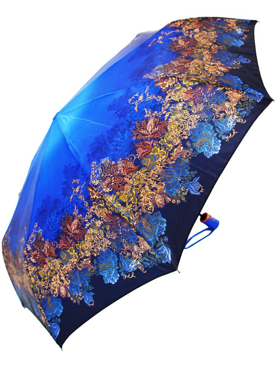 

Зонт женский Popular Umbrella 1294 синий, 1294