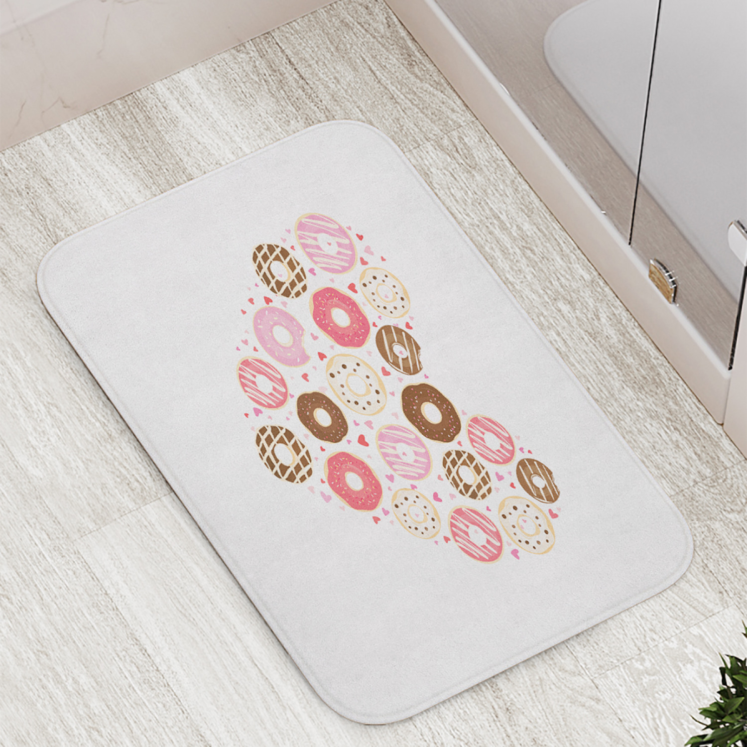 

Коврики для ванной и туалета bath_91509 Сладкое сердце JoyArty, Сладкое сердце