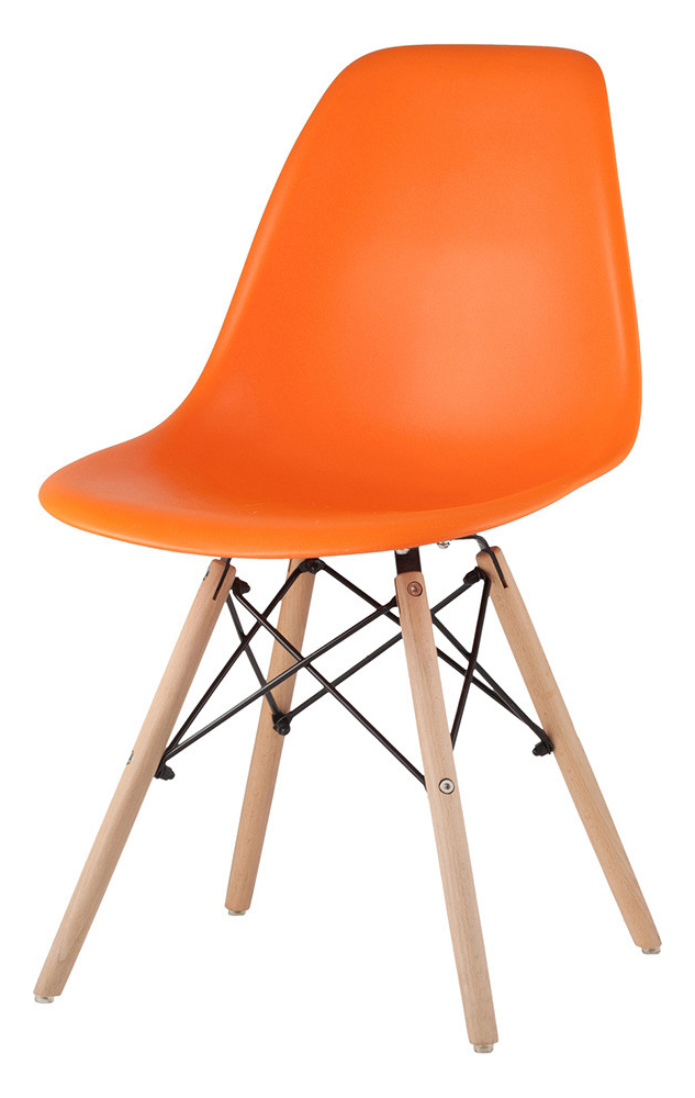

Стул Hoff EAMES, светлое дерево/оранжевый, EAMES