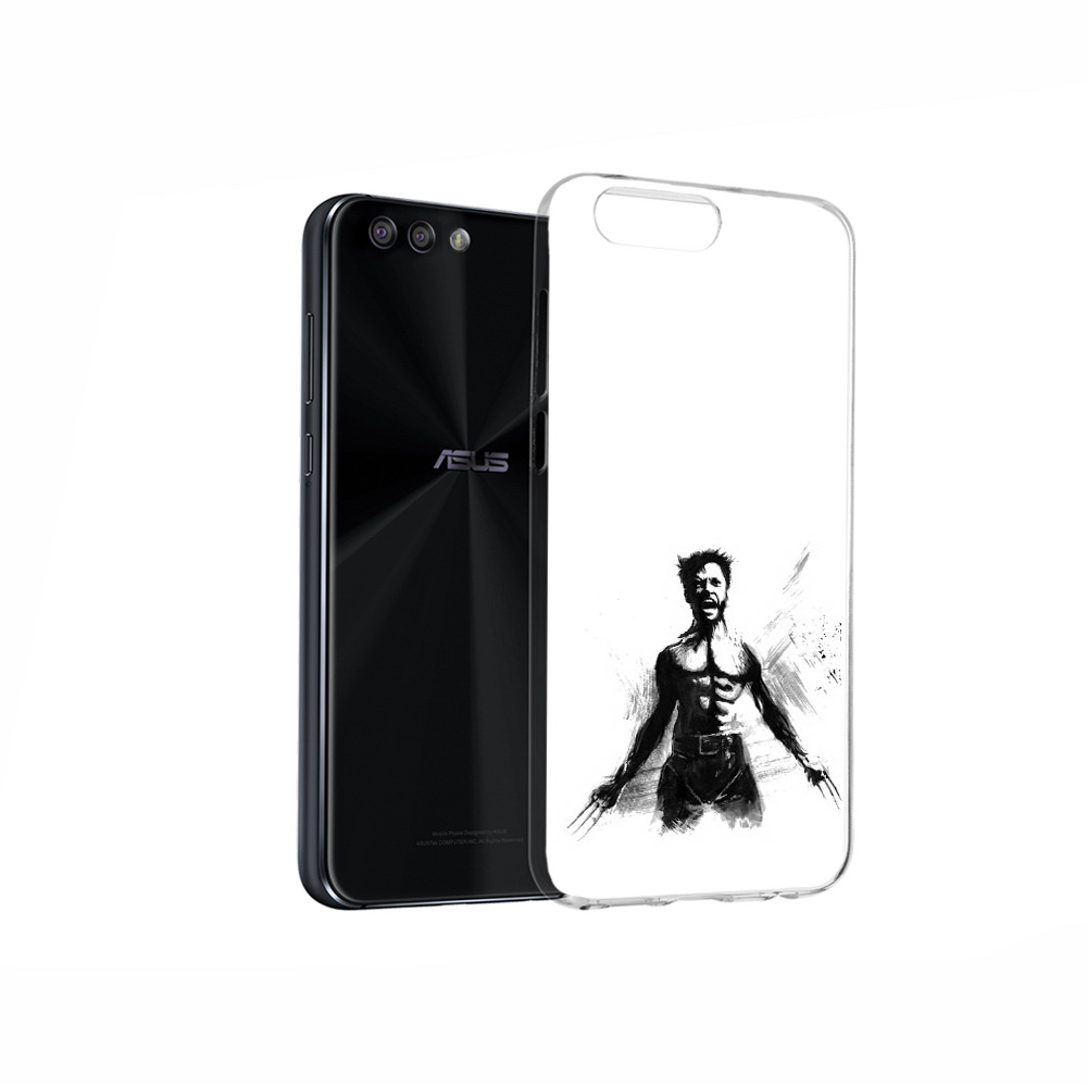 

Чехол MyPads Tocco для Asus ZenFone 4 росомаха, Прозрачный, Tocco