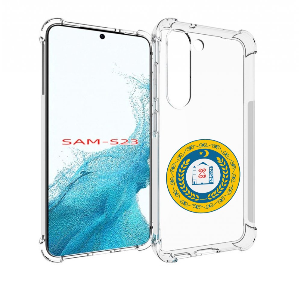 

Чехол MyPads герб-чечня для Samsung Galaxy S23, Прозрачный, Tocco