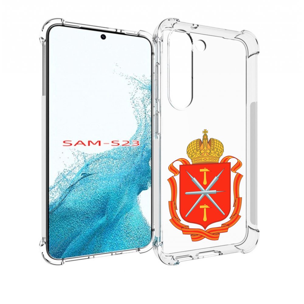 

Чехол MyPads герб-тульская-область для Samsung Galaxy S23, Прозрачный, Tocco