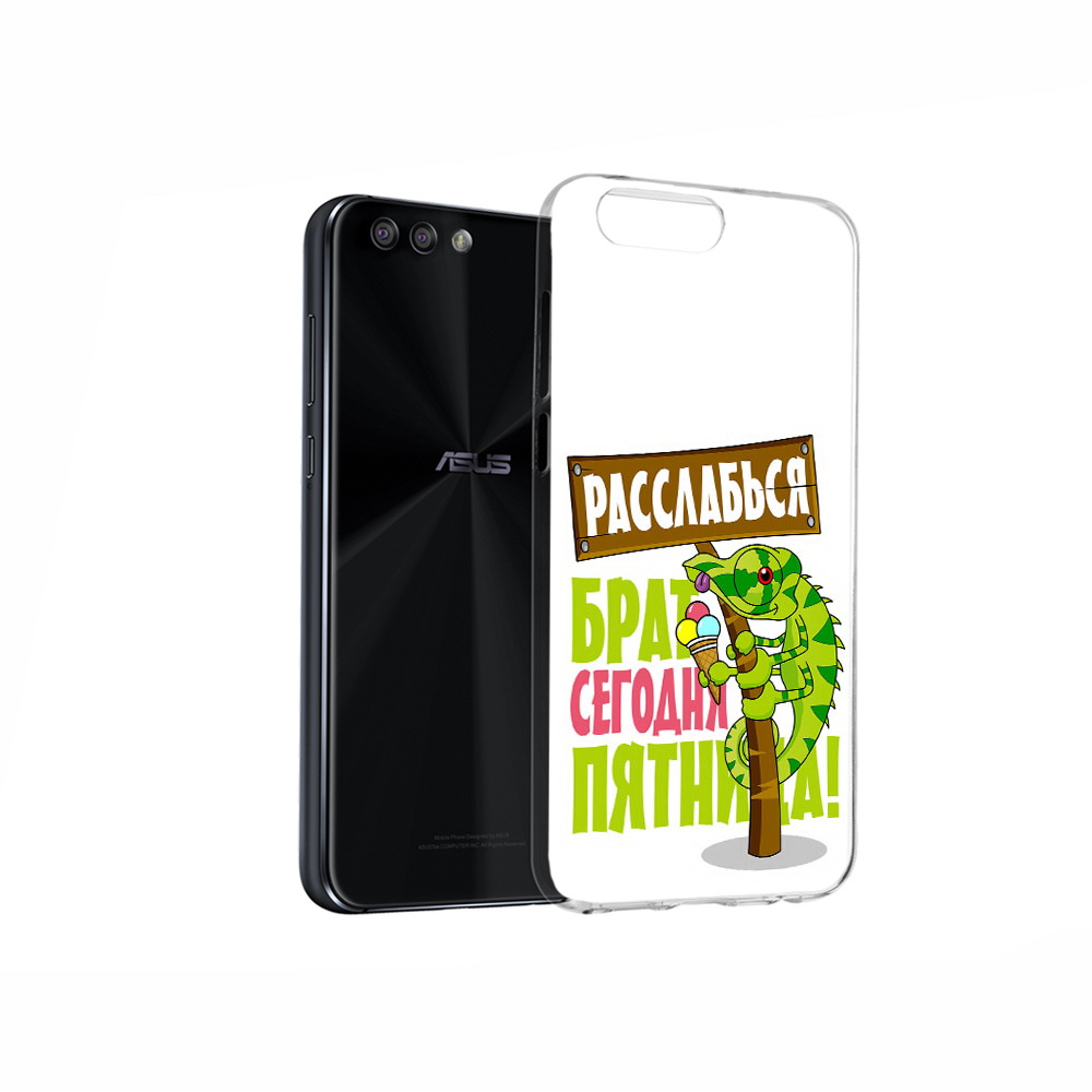 

Чехол MyPads Tocco для Asus ZenFone 4 пятница, Прозрачный, Tocco
