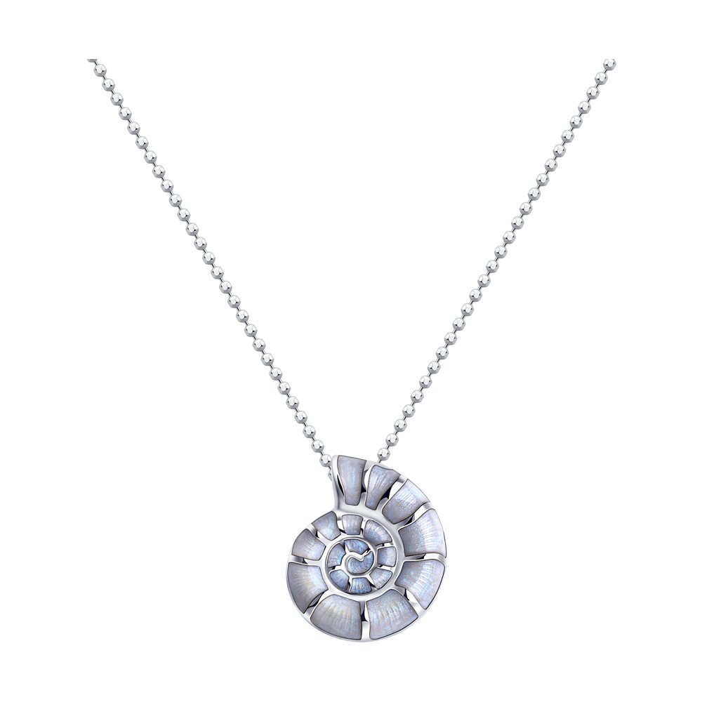 

Колье из серебра с эмалью 45 см SOKOLOV 94070380, 94070380