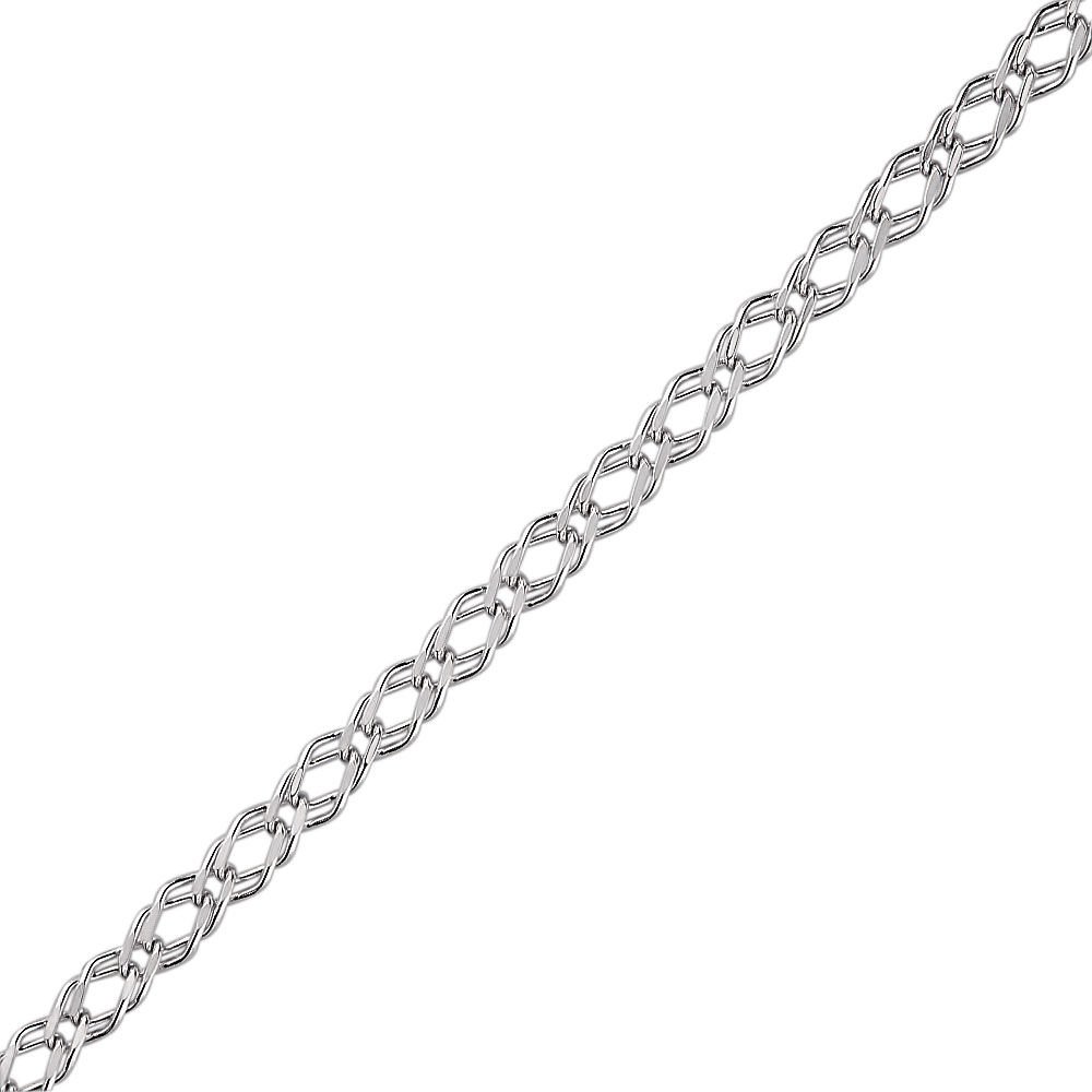 

Цепочка из серебра 40 см 585Gold 804001863, Серебристый, 804001863