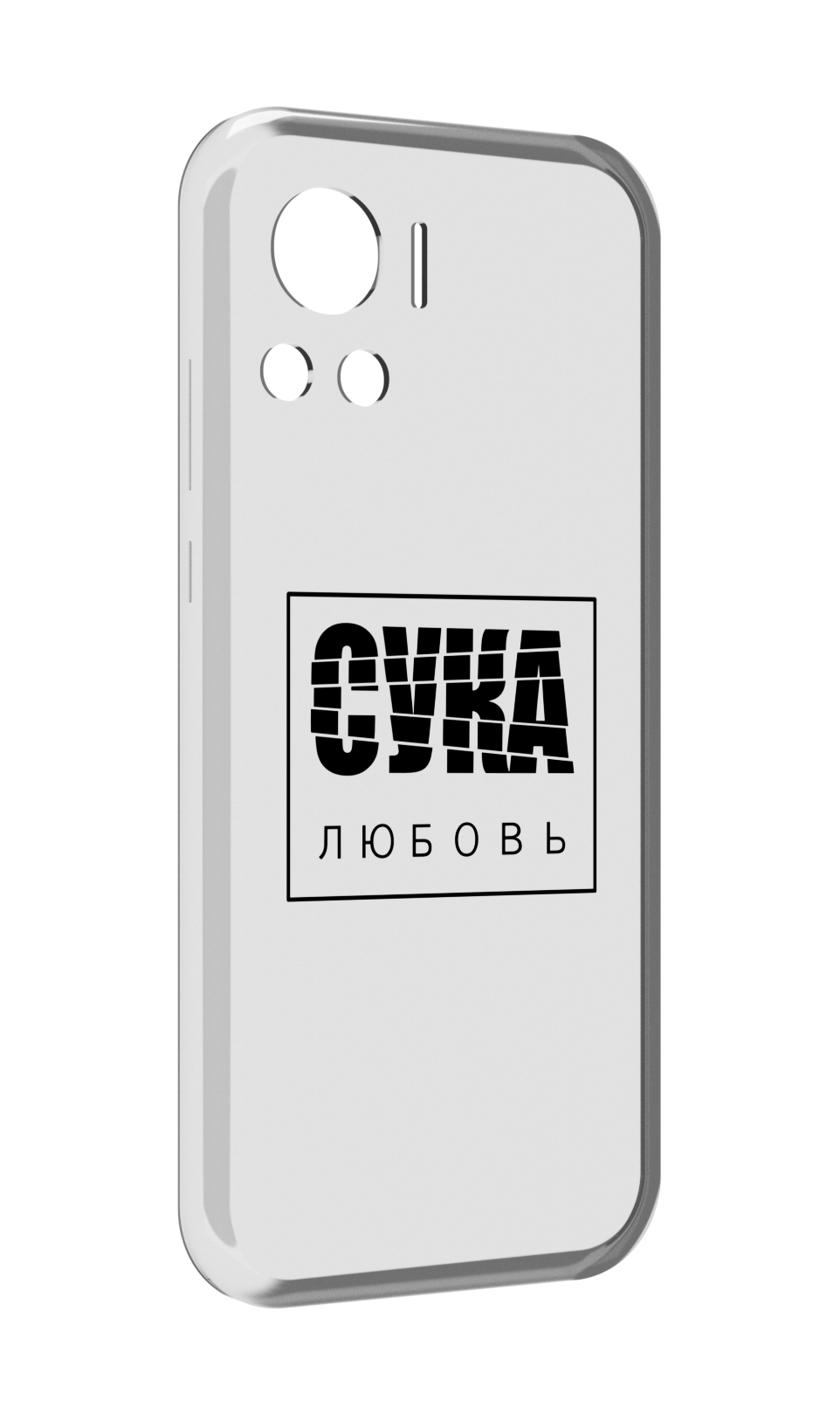 

Чехол MyPads су-любовь для Motorola Edge 30 Ultra, Прозрачный, Tocco