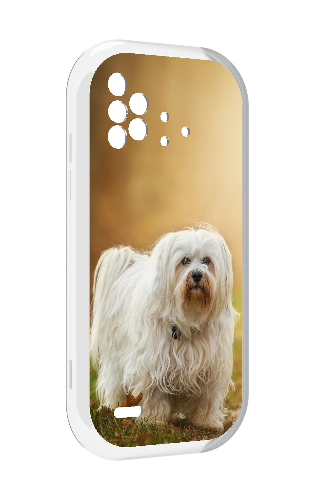 

Чехол MyPads гаванскии бишон для UMIDIGI Bison X10 / X10 Pro, Прозрачный, Tocco