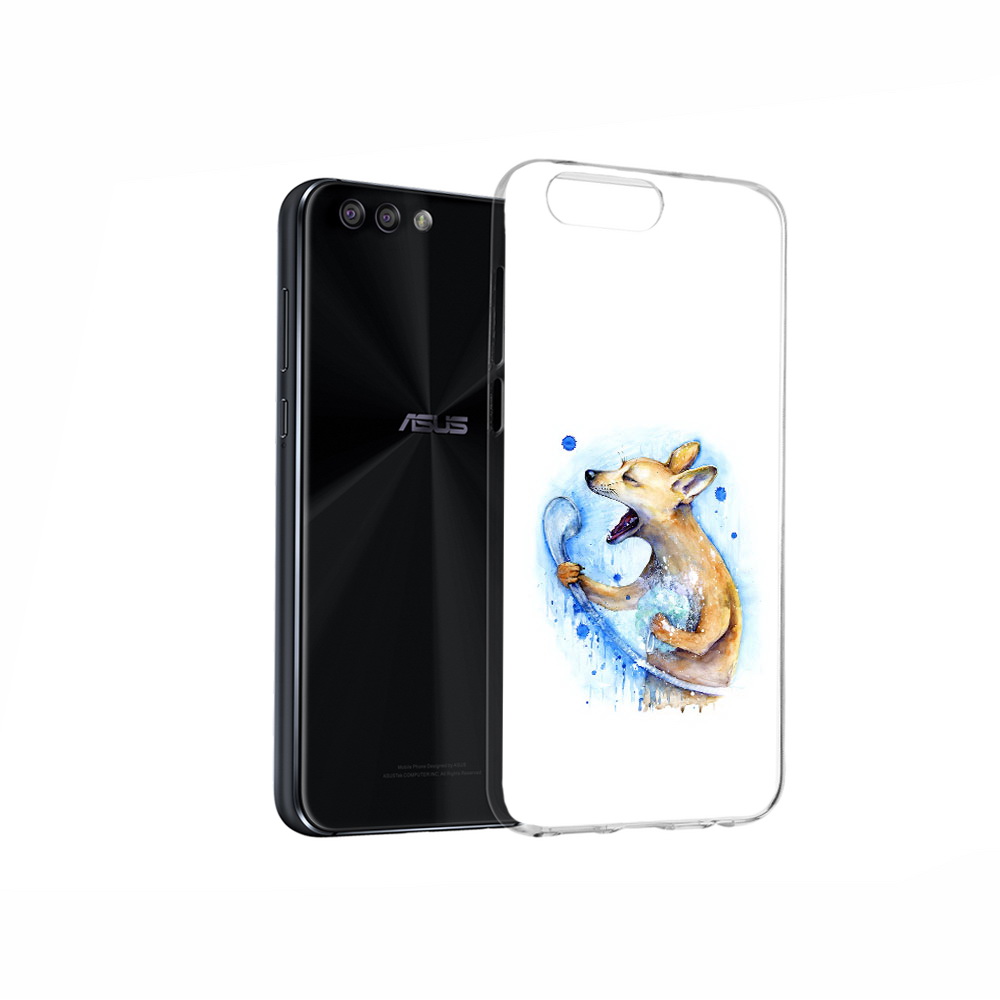 

Чехол MyPads Tocco для Asus ZenFone 4 пение в душе, Прозрачный, Tocco